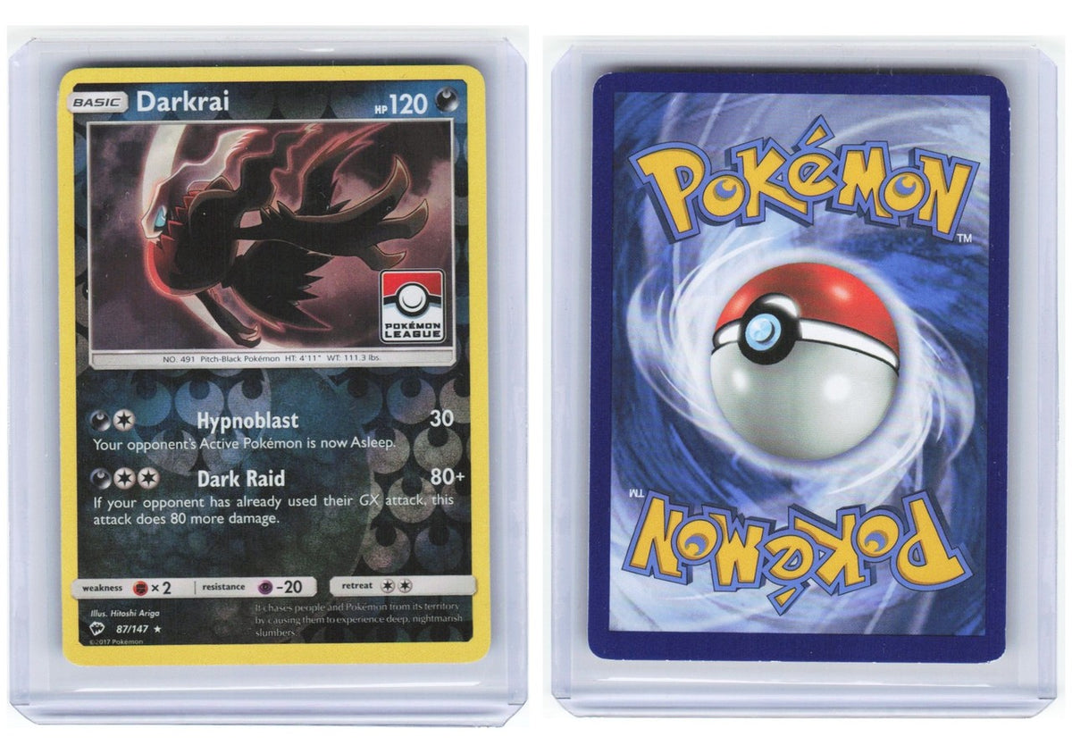 Darkrai (Pokemon League) 087/147 - League & Championship Cards - LABOGE