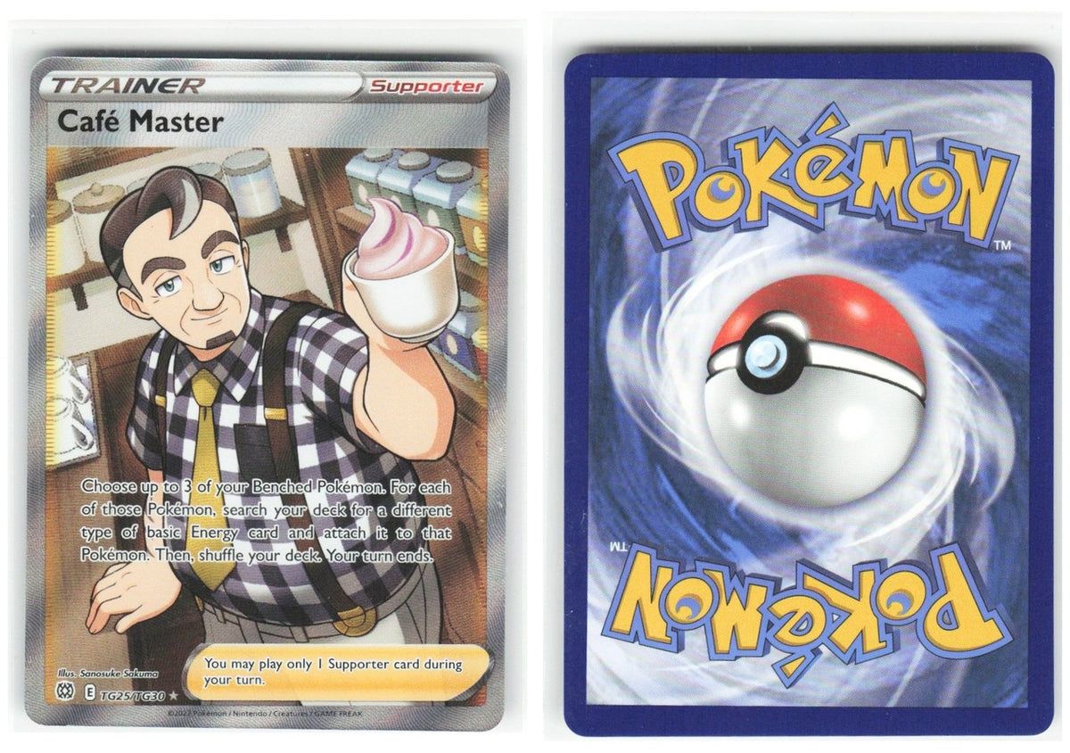 Cafe Master TG25/TG30 - SWSH09: Brilliant Stars Trainer Gallery - LABOGE