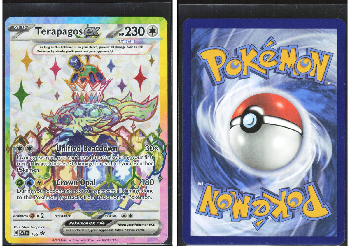 Terapagos ex 165 - SV: Scarlet & Violet Promo Cards - LABOGE
