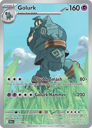 Golurk 123/086 - Black Bolt