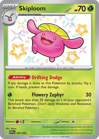 Skiploom 097/091 - Paldean Fates
