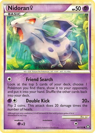 Nidoran ♀ 69/102 - Triumphant