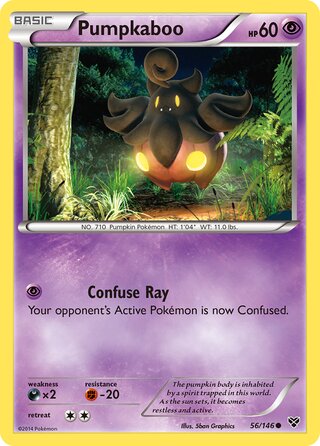 Pumpkaboo 56/146 - XY Base