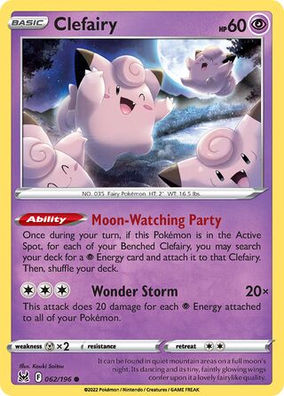 Clefairy 062/196 - Lost Origin