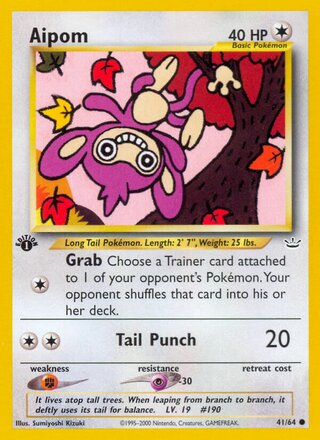 Aipom 41/64 - Neo Revelation