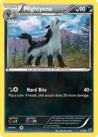Mightyena 17/39 - XY Starter Set