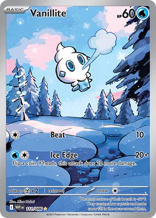Vanillite 111/086 - White Flare