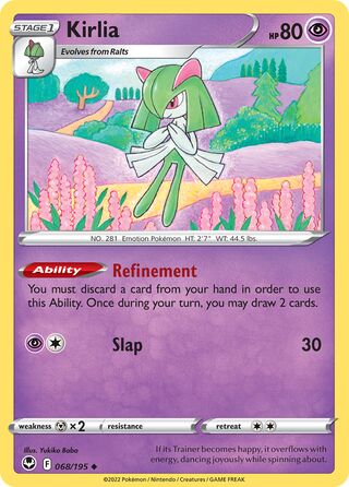 Kirlia 068/195 - Silver Tempest