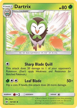 Dartrix 10/149 - Sun & Moon Base