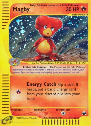 Magby 17/165 - Expedition Base Set