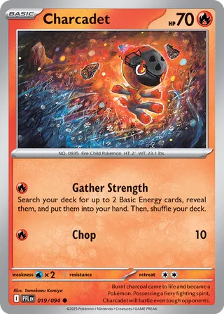 Charcadet 019/094 - Phantasmal Flames