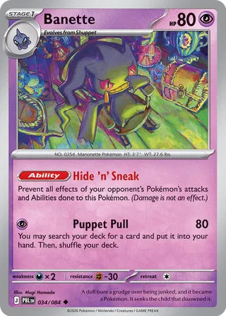 Banette 034/084 - Pitch Black