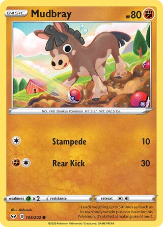 Mudbray 105/202 - Sword & Shield Base