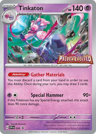 Tinkaton 020 - Scarlet & Violet Promos