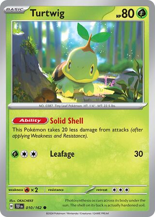 Turtwig 010/162 - Temporal Forces
