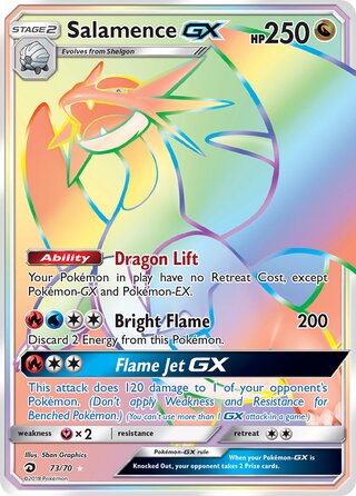 Salamence-GX 73/70 - Dragon Majesty