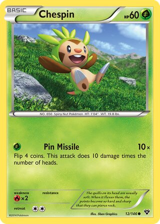 Chespin 12/146 - XY Base