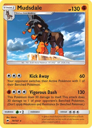 Mudsdale 78/147 - Burning Shadows