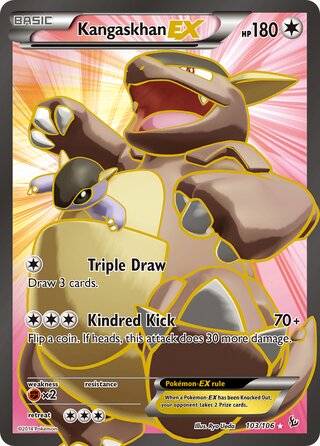 Kangaskhan-EX 103/106 - Flashfire