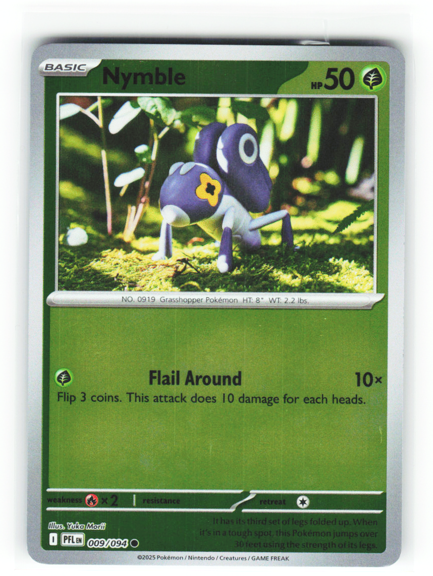 Nymble 009/094 - Phantasmal Flames - NM (ID: 53125425945142) - front