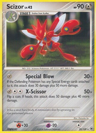 Scizor 29/100 - Majestic Dawn