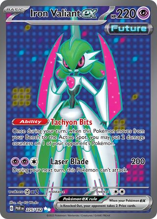 Iron Valiant ex 225/182 - Paradox Rift