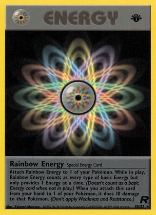 Rainbow Energy 80/82 - Team Rocket