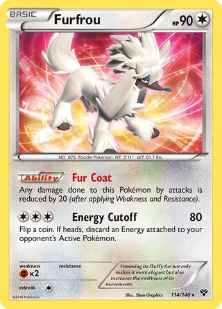 Furfrou 114/146 - XY Base