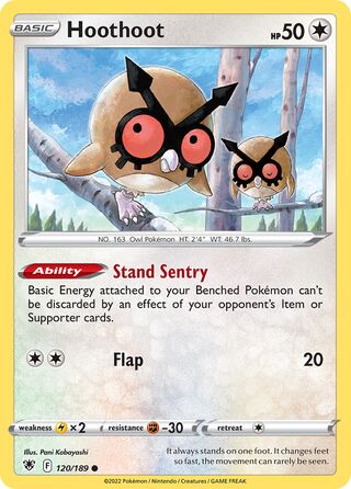 Hoothoot 120/189 - Astral Radiance