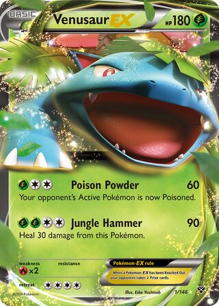 Venusaur-EX 1/146 - XY Base