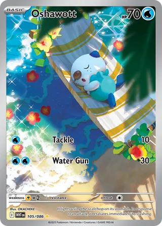 Oshawott 105/086 - White Flare
