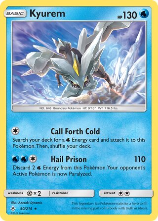 Kyurem 50/214 - Unbroken Bonds
