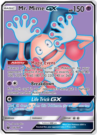 Mr. Mime-GX 156/168 - Celestial Storm