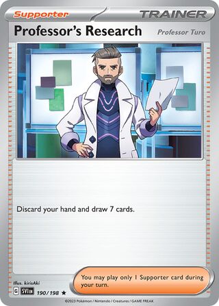 Professor's Research 190/198 - Scarlet & Violet Base