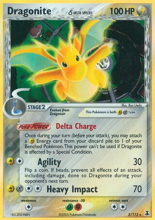 Dragonite 3/113 - Delta Species
