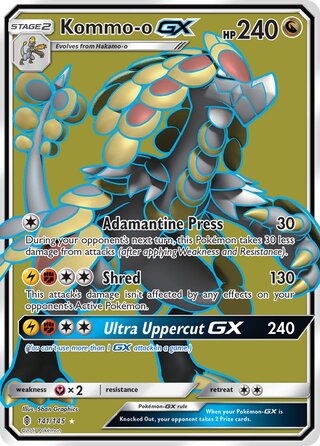Kommo-o-GX 141/145 - Guardians Rising