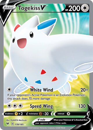 Togekiss V 178/185 - Vivid Voltage