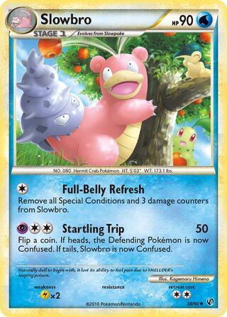 Slowbro 38/90 - Undaunted