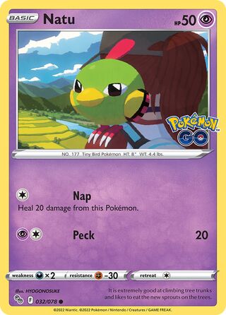 Natu 032/078 - Pokémon GO