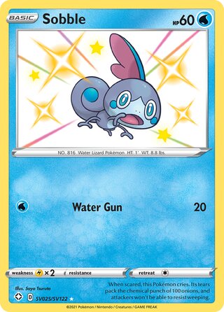 Sobble SV025/SV122 - Shining Fates