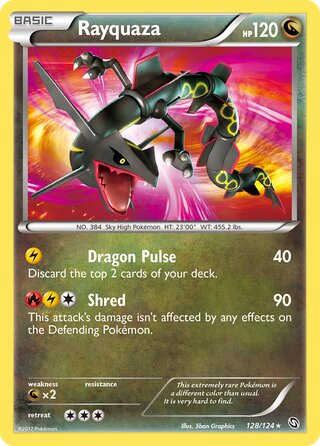 Rayquaza 128/124 - Dragons Exalted