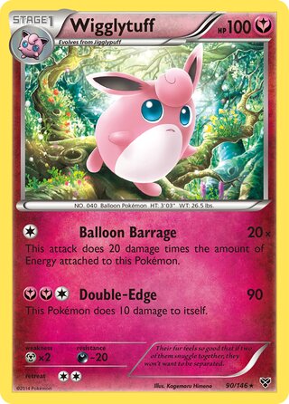 Wigglytuff 90/146 - XY Base