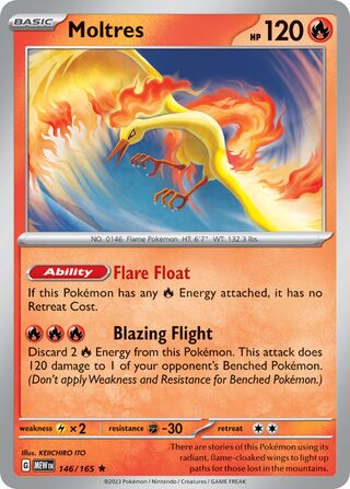 Moltres 146/165 - Scarlet & Violet 296