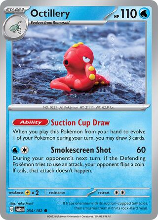 Octillery 034/182 - Paradox Rift
