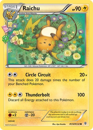 Raichu RC9/RC32 - Generations