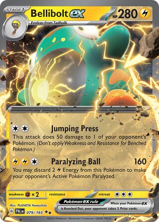 Bellibolt ex 079/193 - Paldea Evolved
