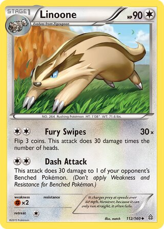 Linoone 112/160 - Primal Clash