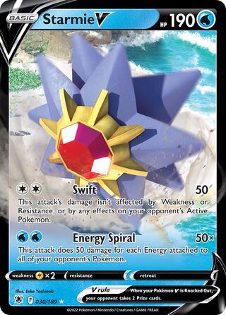 Starmie V 030/189 - Astral Radiance
