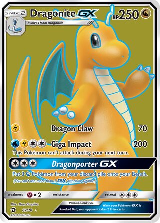 Dragonite-GX 67/70 - Dragon Majesty