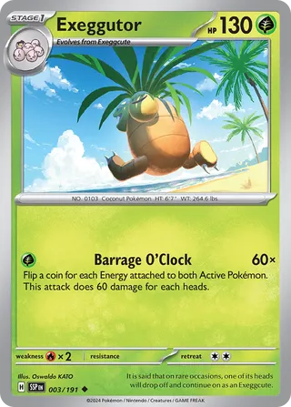 Exeggutor 003/191 - Surging Sparks